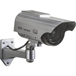 Solar Dummy Camera – Flashing LED, No Wiring, Weatherproof