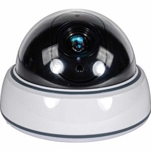 Dummy Dome Camera – Flashing LED, Indoor/Outdoor Decoy