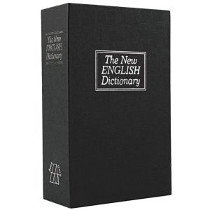 Dictionary Book Safe – Locking, 9x5.5x2 Interior, 2 Keys
