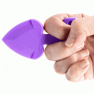 Heart Attack Keychain – Pointed Grip, ABS Plastic, 3 Colors