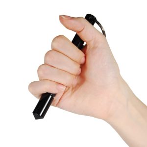 Kubotan Keychain – 5.5-Inch Aircraft Aluminum, 3 Colors
