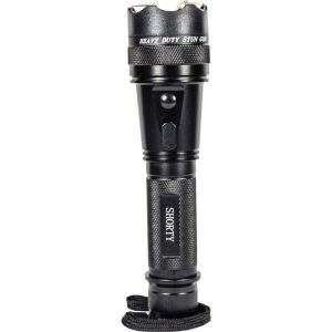 Shorty Flashlight Stun Gun – 75M Volts, 120-Lumen LED