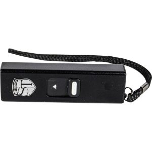 Slider Stun Gun – 40M Volts, 80-Lumen Flashlight, Keychain