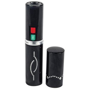 Lipstick Stun Gun – 25M Volts, Rechargeable, 5 Colors