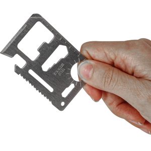 Survival Business Card Tool – 11 Functions, Credit Card Size