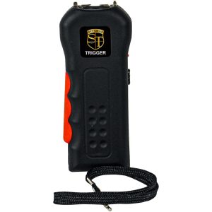 Trigger Stun Gun Flashlight – 75M Volts, Rechargeable