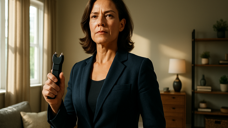 stun-gun-vs-taser-the-difference-that-could-change-which-one | Tracey's Safety | Tracey's Safety