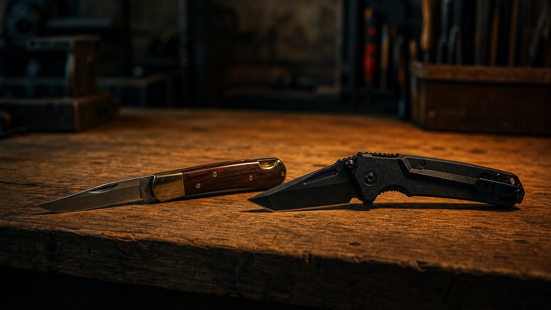 how-does-a-tactical-knife-differ-from-a-regular-pocket-knife | Tracey's Safety | Tracey's Safety